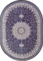 Ковер Иранский Farsi 1200 G253 blue-C овал