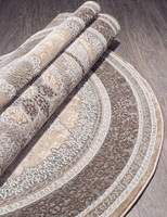 Ковер Armina 04037 grey/brown овал