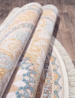 Ковер Иранский Farsi 1200 G129 cream круг 