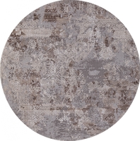 Ковер Armina 03851 grey/brown круг