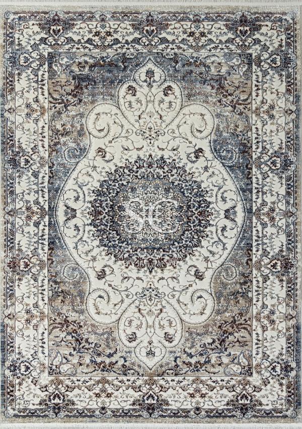 Ковер Asadu 00641 dark blue/beige