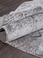 Ковер Armina 04022 grey/grey овал