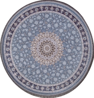 Ковер Иранский Farsi 1200 G253 pale-blue круг 