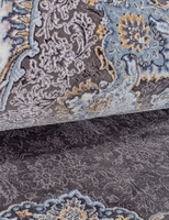 Ковер Иранский Farsi 1200 G252 dark grey овал