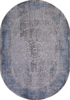 Ковер Armina 03878 blue/blue овал