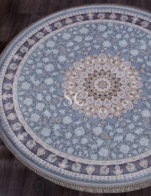 Ковер Иранский Farsi 1200 G253 pale-blue круг 